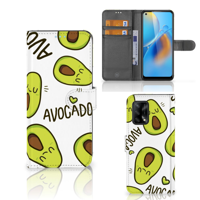 OPPO A74 4G Leuk Hoesje Avocado Singing - thumbnail