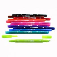 Tombow • twintone set van 12 bright colors - thumbnail