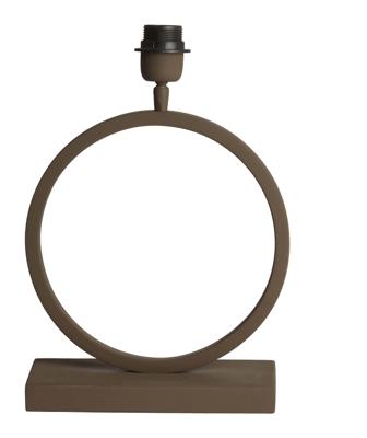 Light & Living Tafellamp 'Liva' 42cm, kleur Bruin (excl. kap)