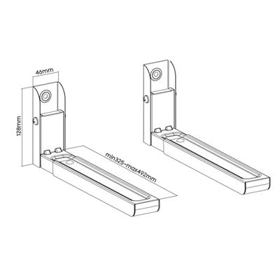 Steun voor Magnetrons TM Electron Wit 30 Kg Steun voor Magnetrons TM Electron Wit 30 Kg