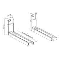 Steun voor Magnetrons TM Electron Wit 30 Kg - thumbnail