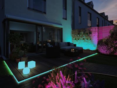 Paulmann Boden Einbauleuchte 94274 Verlichtingssysteem Plug&Shine ZigBee LED 3.6 W Warmwit Zilver Paulmann Boden Einbauleuchte 94274 Verlichtingssysteem Plug&Shine ZigBee LED 3.6 W Warmwit Zilver