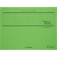 Vouwmap secolor tabrand a4 recy karton 250gr gn - thumbnail