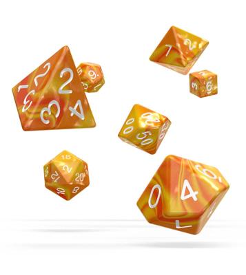 Oakie Doakie Dice RPG Set Gemidice - Sunstone (7) Oakie Doakie Dice RPG Set Gemidice - Sunstone (7)