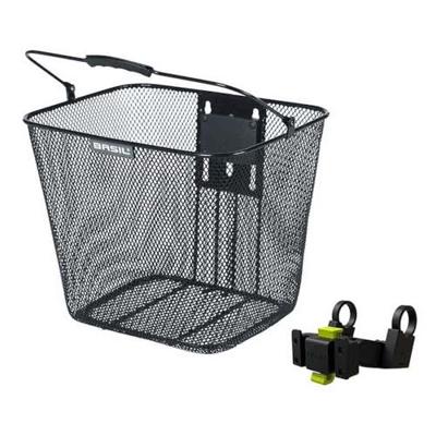 Basil B.V. Mand basil bilbao klickfix zwart Basil B.V. Mand basil bilbao klickfix zwart