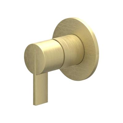 Afbouwdeel IVY Pact Inbouw douchemengkraan Met Ronde Rozet Geborsteld Mat Goud PVD Afbouwdeel IVY Pact Inbouw douchemengkraan Met Ronde Rozet Geborsteld Mat Goud PVD