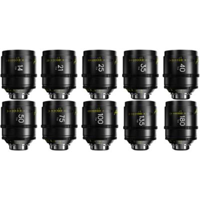 DZOFilm Arles 14/21/25/35/40/50/75/100/135/180mm FF/VV Prime Cine Lens PL mount (meter) DZOFilm Arles 14/21/25/35/40/50/75/100/135/180mm FF/VV Prime Cine Lens PL mount (meter)