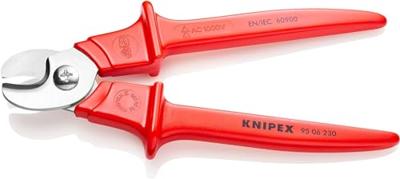 Knipex Kabelschaar ge‹soleerd, met kunststof gespoten, VDE-getest 230 mm - 9506230 - thumbnail
