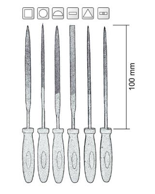 CON:P Set Mini-Vijlen 6-Delig - B20206