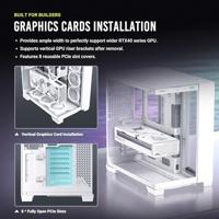ATX Semi-toren BehuizingAntec C8 Wit - thumbnail