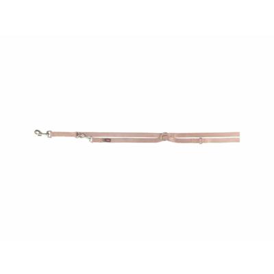 Verstelbare hondenriem Trixie Premium Blush M/L
