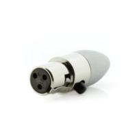 JAG Microphones TA3F Mini-XLR-connector voor AKG beltpacks - thumbnail