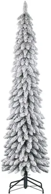 Black Box Trees Vilna Kunstkerstboom besneeuwd groen 215cm