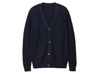 esmara Men Gebreid heren vest (Blauw, XL)