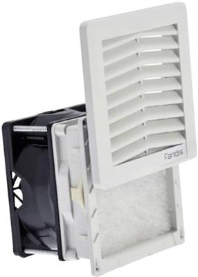 Fandis FF08GA230UF Schakelkastventilator 230 V/AC 12 W (b x h x d) 106.5 x 106.5 x 72.8 mm 1 stuk(s)