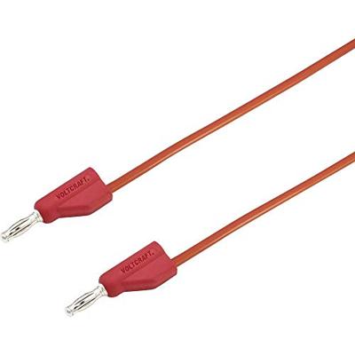 VOLTCRAFT MSB-300 Meetsnoer Banaanstekker 4 mm Silicone 5.00 m Rood 1 stuk(s) VOLTCRAFT MSB-300 Meetsnoer Banaanstekker 4 mm Silicone 5.00 m Rood 1 stuk(s)