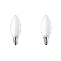 Philips Lichtbron kaars 4,3W - E14 - 2700K - 470 lumen set van 2 wit 929001345367 - thumbnail