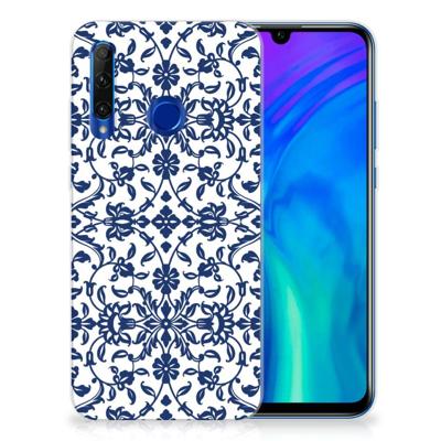 Honor 20 Lite | TPU Case | Flower Blue