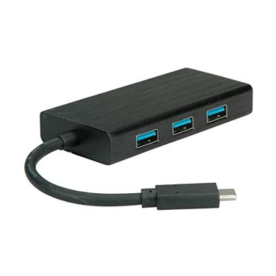 VALUE USB 3.2 Gen 1 Type C naar Gigabit Ethernet-converter + hub VALUE USB 3.2 Gen 1 Type C naar Gigabit Ethernet-converter + hub