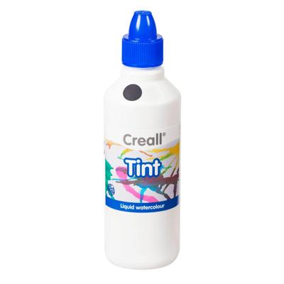 Creall waterverf zwart, 500ml