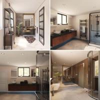 Set van 3 Rome LED inbouwspots - Kantelbaar - IP44 waterdicht - 6 Watt 500 lumen - 2700K warm wit - Lage inbouwdiepte 27mm - Dimbaar - Rond - RVS - Voor binnen en buiten - thumbnail