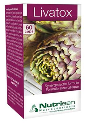 Nutrisan Livatox 60 Vegetarische capsules
