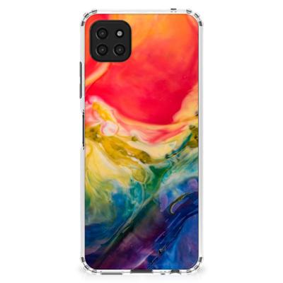 Back Cover Samsung Galaxy A22 5G Watercolor Dark Back Cover Samsung Galaxy A22 5G Watercolor Dark