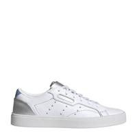 adidas Originals Sleek Vegan Classic Classic High sneakers wit/zilver/blauw - thumbnail