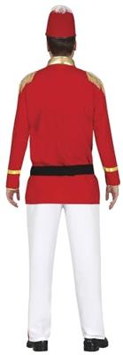 Majorette Kostuum Man Rood Martin Majorette Kostuum Man Rood Martin