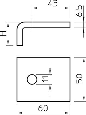 OBO Bettermann 6354114 Spanklauw Metaal 10 stuk(s)
