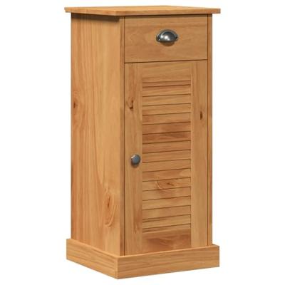 Badkamermeubelset VIGO 3 pcs Honingbruin Massief grenenhout