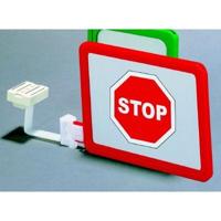 Schapswinger A5 dwars rood met magneet - thumbnail