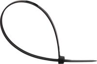 Q-CONNECT kabelbinder, ft 200 x 3,6 mm, pak van 100 stuks, zwart - thumbnail