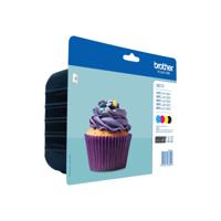 Originele inktcartridge Brother LC-123VALBP Multicolour - thumbnail