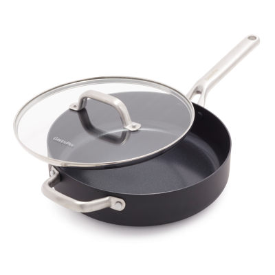 Omega Hapjespan met deksel 28cm