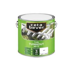 Cetabever Tuinhout Beits Dekkend Zijdeglans - Wit - thumbnail