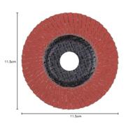 PFERD TOOLS 67654115 A-Cool Sg Inox + Alu Lamellenschijf Diameter 115 mm Boordiameter 22.23 mm 10 stuk(s) - thumbnail