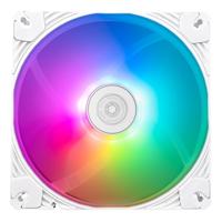 SilverStone shark force 140 argb case fan (wit, 140 x 140 x 25 mm, pwm, 4-1 pin argb (5v led)) - thumbnail