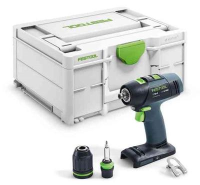 Festool T 18+3-Basic 576448 Accu-schroefboormachine 18 V