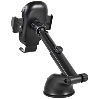 VOLTCRAFT VC-Qi-WCM15 Telefoonhouder voor in de auto Met inductielader 55 - 89 mm 4 - 6.7 inch Bevestigingswijze (auto): Ventilatierooster