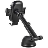 VOLTCRAFT VC-Qi-WCM15 Telefoonhouder voor in de auto Met inductielader 55 - 89 mm 4 - 6.7 inch Bevestigingswijze (auto): Ventilatierooster - thumbnail