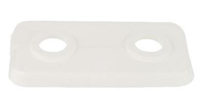 Kirchhoff PP radiator dubbele afdekplaat, wit, 15 x 10 mm, voor 1/4" - 988236555