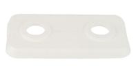 Kirchhoff PP radiator dubbele afdekplaat, wit, 15 x 10 mm, voor 1/4" - 988236555 - thumbnail