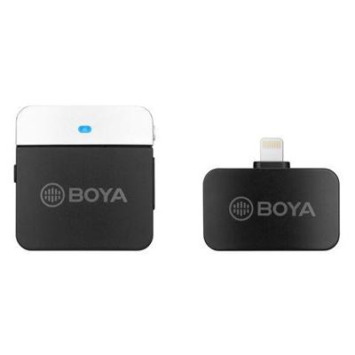 Boya 2.4 ghz dasspeld microfoon draadloos by-m1lv-d voor ios