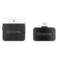 Boya 2.4 ghz dasspeld microfoon draadloos by-m1lv-d voor ios - thumbnail
