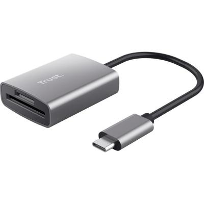 Trust Dalyx Snelle USB-kaartlezer van aluminium - thumbnail