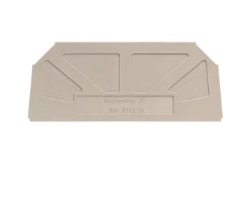 Afsluitplaat WAP WTL6 SL 9538110000 Beige Weidmüller 20 stuk(s)