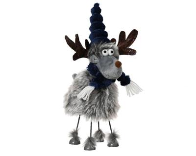 Hert polyester grijs 26 cm