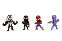 Jada - Marvel Beeldje - Set 4 stuks Spiderman - Metaal - 6 cm - Vanaf 8 jaar - thumbnail