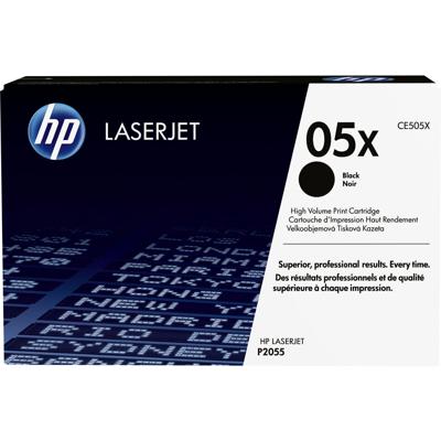 HP toner 05X, 6 500 pagina's, OEM CE505X, zwart HP toner 05X, 6 500 pagina's, OEM CE505X, zwart